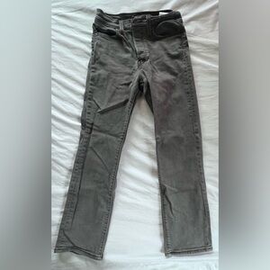 Levi’s Wedgie Straight Jeans Denim Gray 26